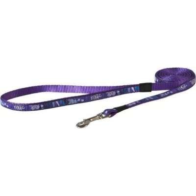 Rogz Fancy Dress Fixed Dog Lead (Purple Forest Design)