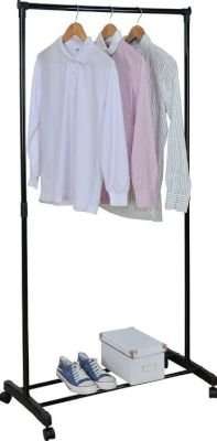 Fine Living Clothing Rail (Black)