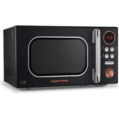 Morphy Richards Accents 20L Digital Microwave (800W | Black / Rose Gold)