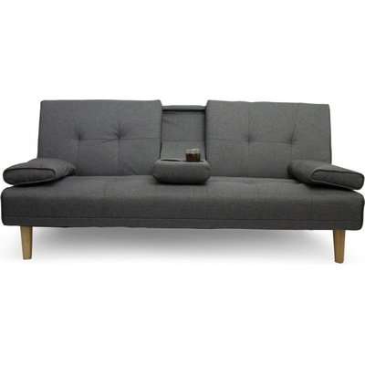 Fine Living - Isle Sleeper Couch (Dark Grey)