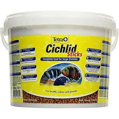 Tetra Cichlid Sticks - Complete Food for Large Cichlids (2.9kg - 10L)