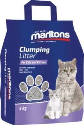 Marltons Clumping Litter for Cats and Kittens - Lavender (5kg)
