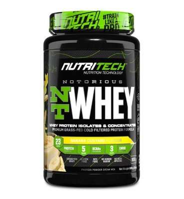 NT Notorious Whey Protein - Banana Custard (908g/ 2lb)