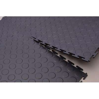 Fine Living Interlocking Tiles (Black) (1sqm)