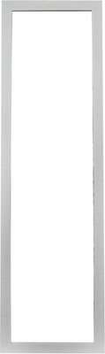 Home Quip Hessian Over The Door Mirror (30 x 120cm)(White)