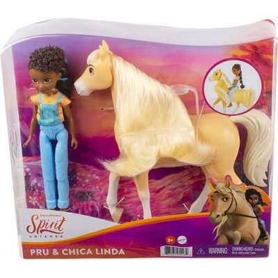 Spirit Untamed Doll and Horse - Pru and Chica Linda