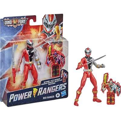 Power Rangers Dino Fury 6" Figure - Red Ranger