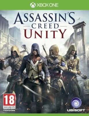 Assassin's Creed Unity (XBox One, Blu-ray disc)