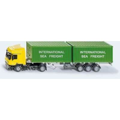 Siku Die-Cast Model - Mercedes-Benz truck with containers (1:50)