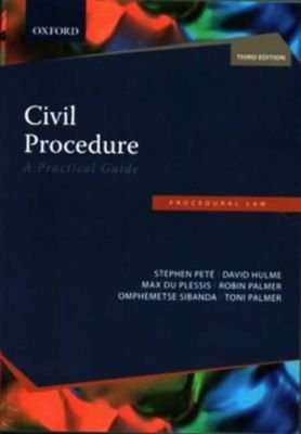 Civil Procedure - A Practical Guide (Paperback, 3rd Revised Edition)