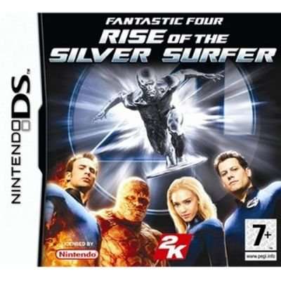 Fantastic Four Rise of The Silver Surfer (Nintendo DS, Game cartridge)
