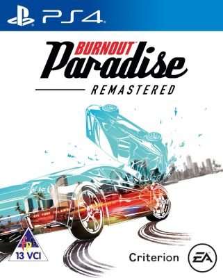 Burnout Paradise Remastered (PlayStation 4, Blu-ray disc)
