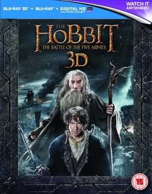 The Hobbit: The Battle Of The Five Armies - Extended Edition 3D (Blu-ray disc)
