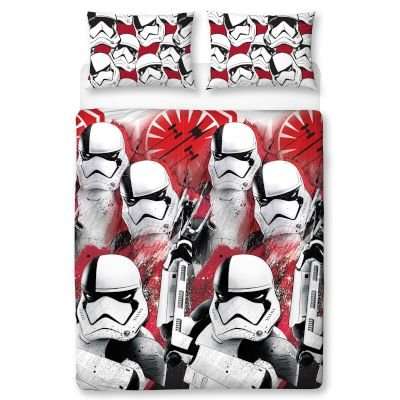 Star Wars Ep 8 Trooper Reversible Duvet Cover (Single)