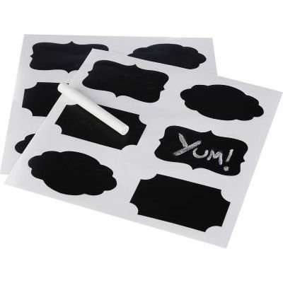 Vintage Affair - Chalk Sticker Labels  (Pack of 12)