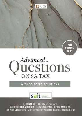 Advanced Questions On SA Tax 2022 - With Selected Solutions (Paperback, 7th Edition)