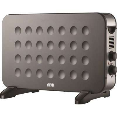 Alva Electric Convection Heater (Metallic Grey)