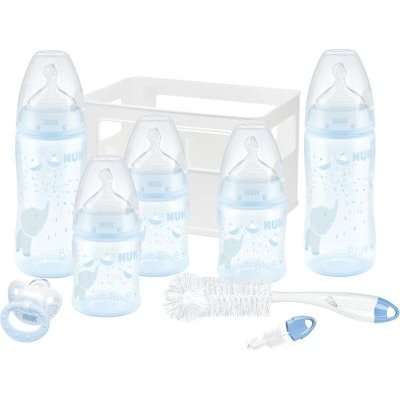 NUK First Choice Starter Pack Crate (Blue Elephant)