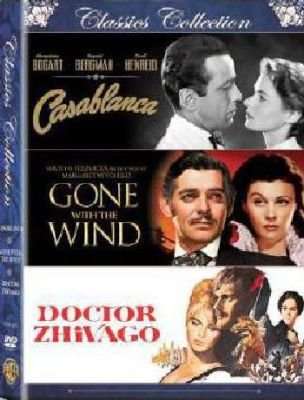 Casablanca / Gone With The Wind / Dr Zhivago (DVD)