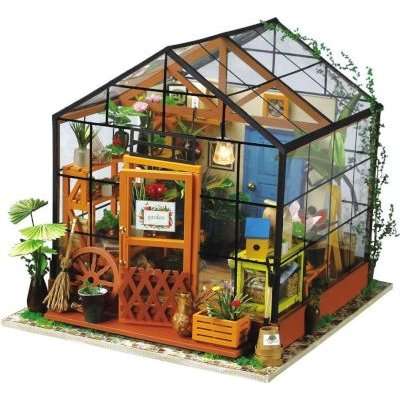 Robotime Wooden Model DIY House Kit - Cathy's Flower House