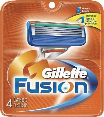 Gillette Fusion Manual Cartridge (4 Pack)