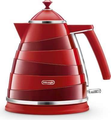 Delonghi Avvolta 1.7L Electric Kettle (Dynamic Red)