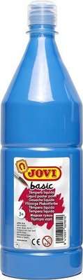 JOVI Basic Liquid Poster Paint (1000ml) (Cyan Blue)