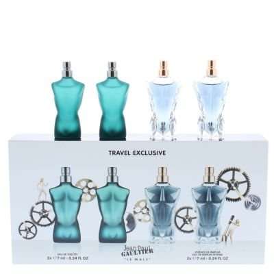 Jean Paul Gaultier Le Male 2X 7ml EDT & 2X 7ml Essence De Parfum - Parallel Import