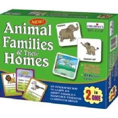 Creative's Animal Families &Their Homes 2 in 1