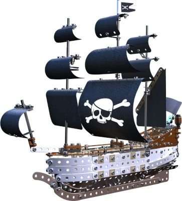 Meccano Pirate Ship Model Set