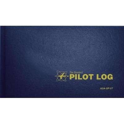 The Standard Pilot Log (Navy Blue) - ASA-SP-57 (Hardcover, 2012 Edition)