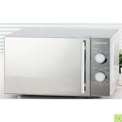 Russell Hobbs 20L Classic Manual Microwave Oven (Mirror Finish)