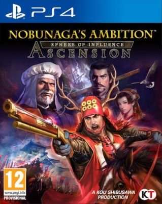 Nobunaga's Ambition: Sphere of Influence - Ascension (PlayStation 4, Blu-ray disc)