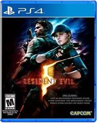 Resident Evil 5 HD (PlayStation 4, Blu-ray disc)