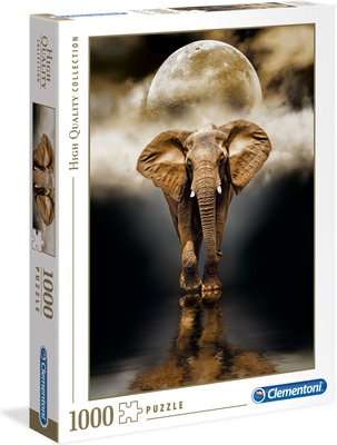 Clementoni Jigsaw Puzzle - The Elephant (1000 Pieces)