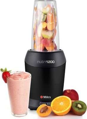 Milex Nutri1200 8-in-1 Nutritional Blender (Black)