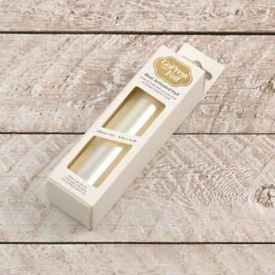 Couture Creations GoPress Heat Activate Foil (Clear with Iridescent Finish)(125mm x 5m)
