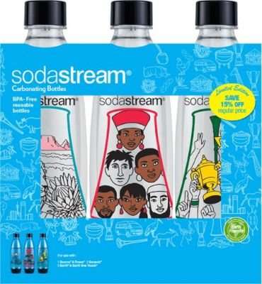 Sodastream Bottle Fuse 1L Trio Pack (Proudly SA)
