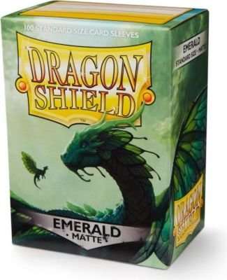 Dragon Shield Matte - Emerald