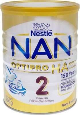 Nestle Nan Optipro H.A. 2 - Partially Hydrolysed and Adapted Follow-up Infant Formula (800g)
