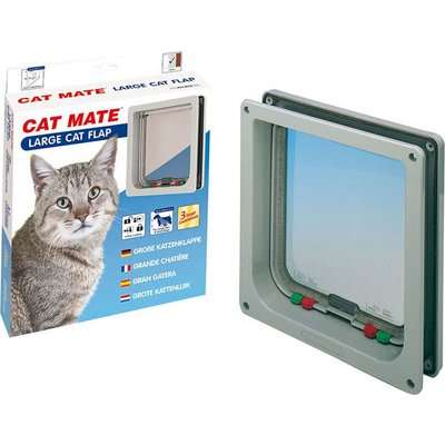 Cat Mate Large Lockable Cat Flap (White)