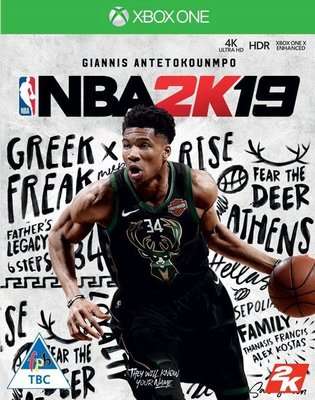 NBA 2K19 (German Box)(Multi Lang in Game) (XBox One)