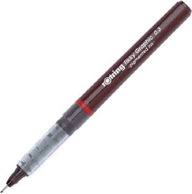 rOtring Tikky Graphic Drawing Pen (0.3mm)(Black)