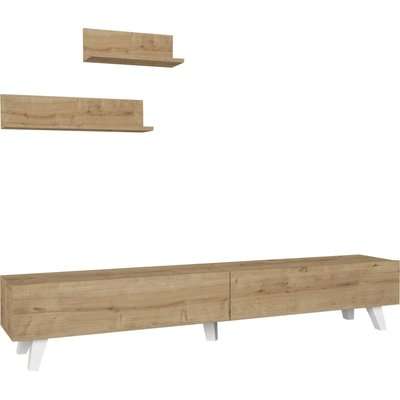 Homemark Armoire's Amerika TV Unit (Walnut)