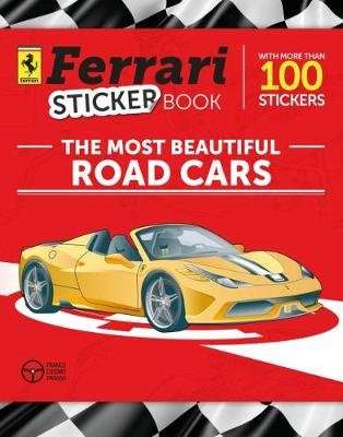 The Most Beautiful Road Cars - Ferrari Sticker Book (Paperback)