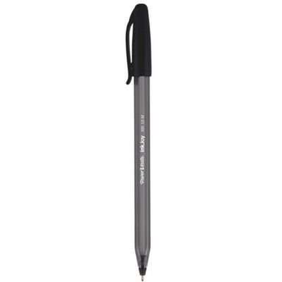 Paper Mate Inkjoy 100 Capped Ballpoint Pen (Black)