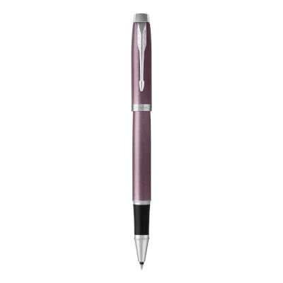 Parker IM Fine Nib Rollerball Pen (Light Purple with Chrome Trim)(Black Ink) - Presented in a Gift B