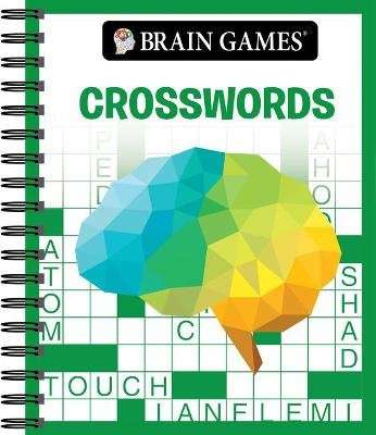Brain Games Low Poly Brain Crosswords (Spiral bound)