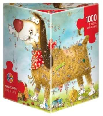 Heye Marino Degano Puzzle - Dog's Life (1000 Pieces)