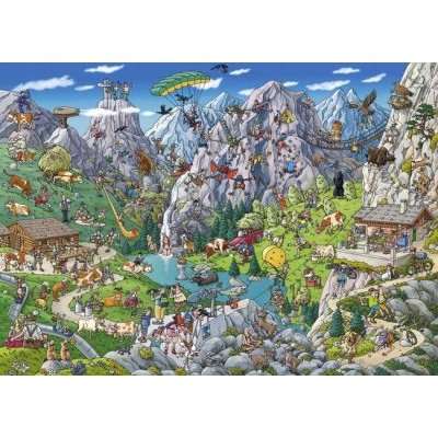 Heye Birgit Tanck Alpine Fun jigsaw Puzzle (1000 Piece)